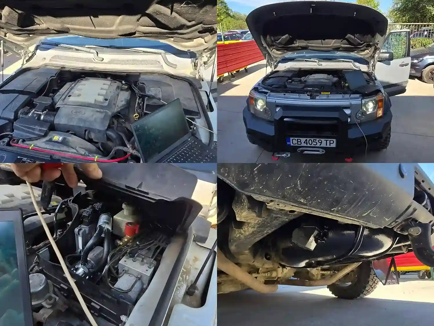 LAND ROVER DISCOVERY газова уредба